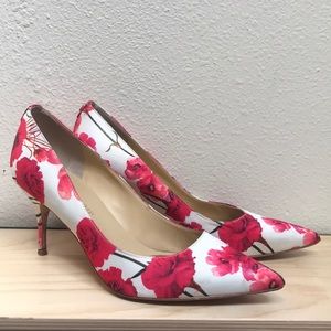 Ivanka Trump Floral Heels